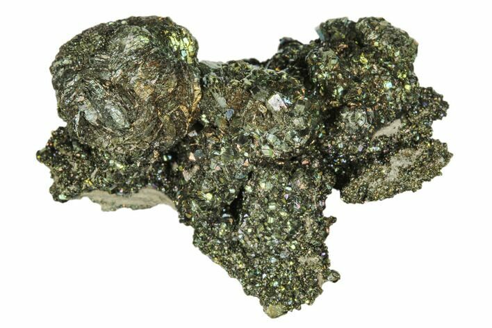 Colorful, Glittering Marcasite - Linwood Mine, Iowa #175693